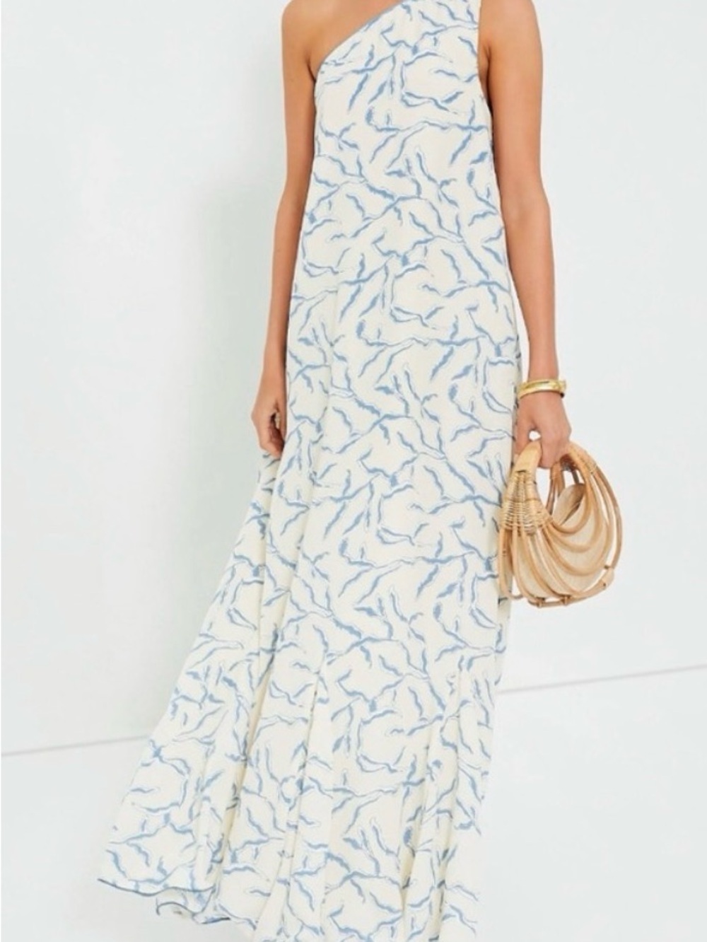 NWT Tuckernuck Hyacinth House Cream & Blue Seaside Sabine Dress - Picture 5 of 5